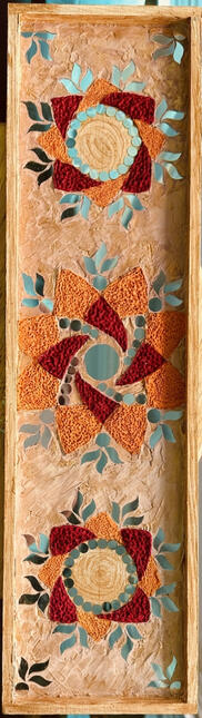 Flowers 24"x4"