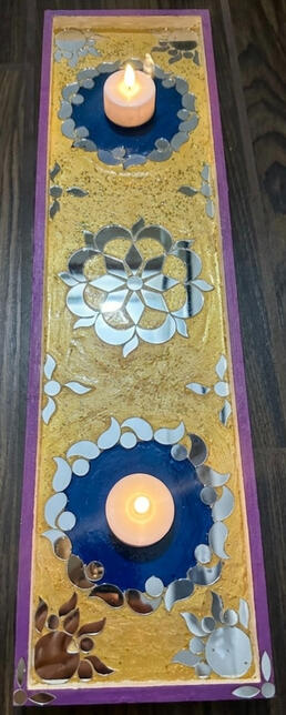 Flowers 24"x4"